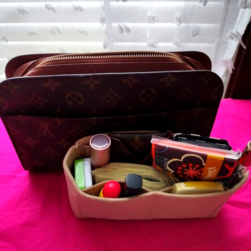 Louis Vuitton orsay pochett vintage monogram clutch